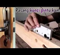 Cara Bongkar Pasang Slot Pintu Kayu Jati